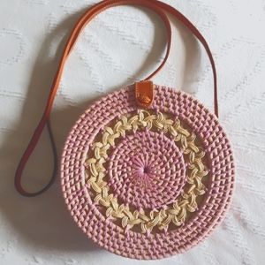 Straw purse